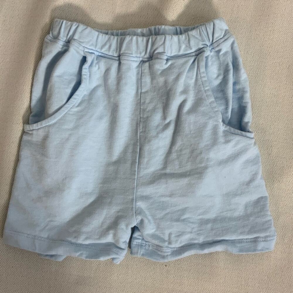 Ishtex Boys Light Blue Knit shorts size 6